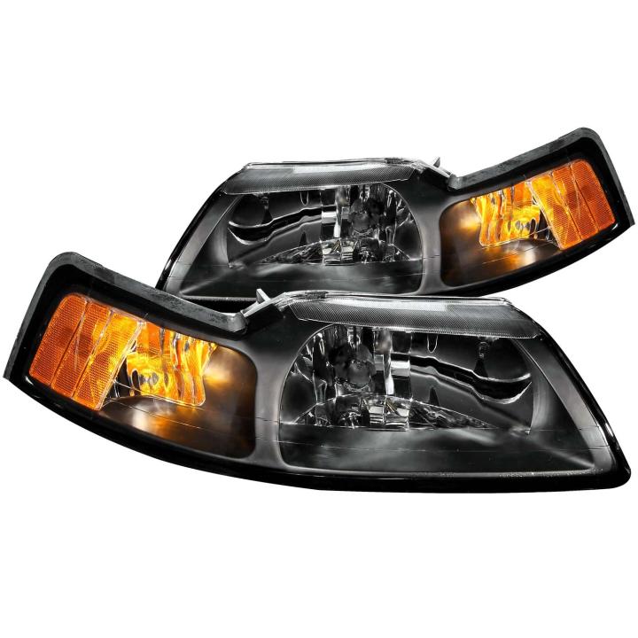Anzo USA - Anzo USA 121040 Crystal Headlight Set