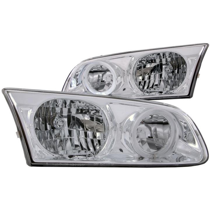 Anzo USA - Anzo USA 121124 Crystal Headlight Set w/Halo
