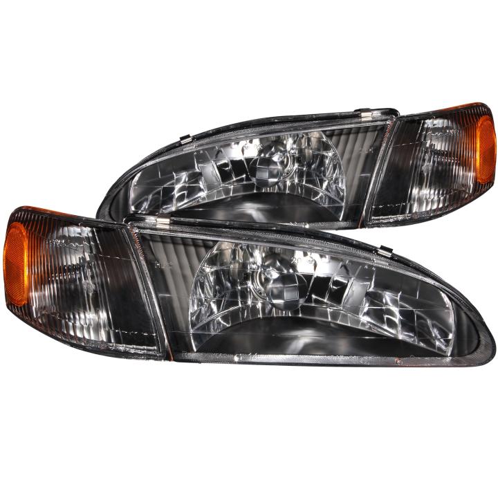 Anzo USA - Anzo USA 121131 Crystal Headlight Set