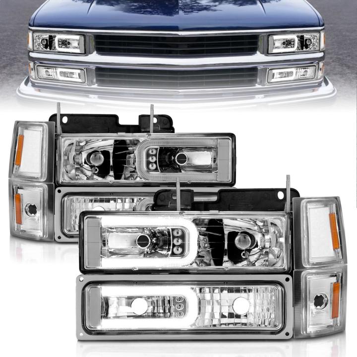 Anzo USA - Anzo USA 111529 Crystal Headlight Set