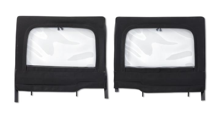 Bestop - Bestop 51743-17 HighRock 4x4 Element Upper Fabric Half Doors