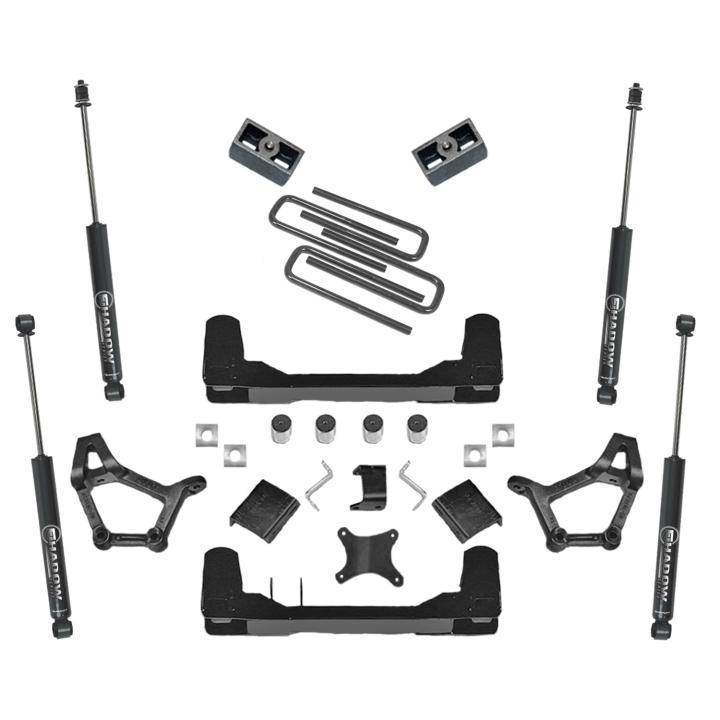 Superlift - Superlift K306 Suspension Lift Kit w/Shocks