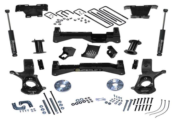Superlift - Superlift K899 Suspension Lift Kit w/Shocks