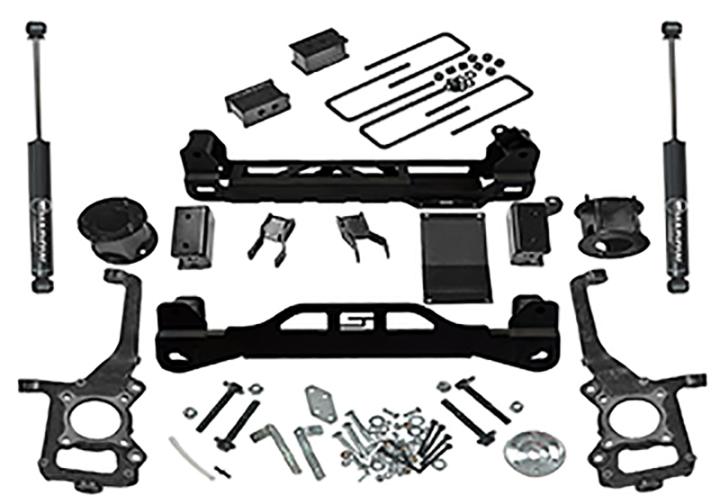 Superlift - Superlift K178B Suspension Lift Kit w/Shocks