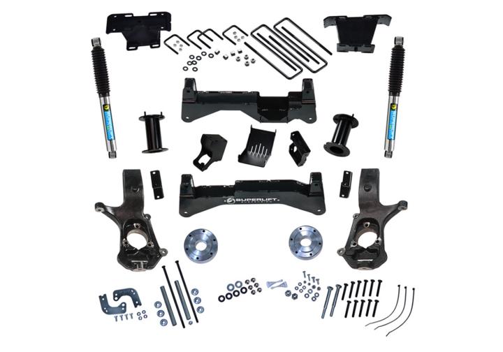 Superlift - Superlift K897B Suspension Lift Kit w/Shocks