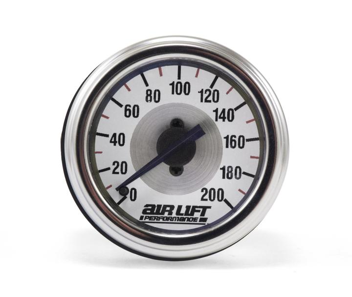Air Lift Performance - Air Lift Performance 26227 Single Needle Air Gauge