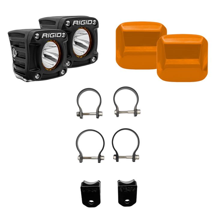 Rigid Industries - Rigid Industries 41650 A-Pillar Light Kit