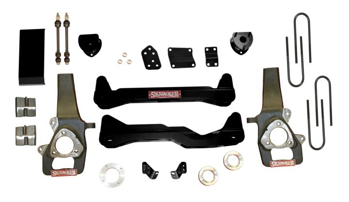 Skyjacker - Skyjacker D660SSK-B Suspension Lift Kit w/Shock