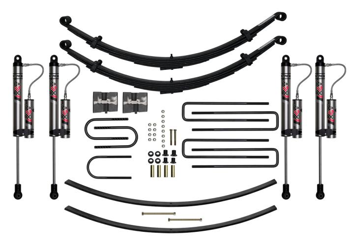 Skyjacker - Skyjacker D800BK-X Suspension Lift Kit w/Shock