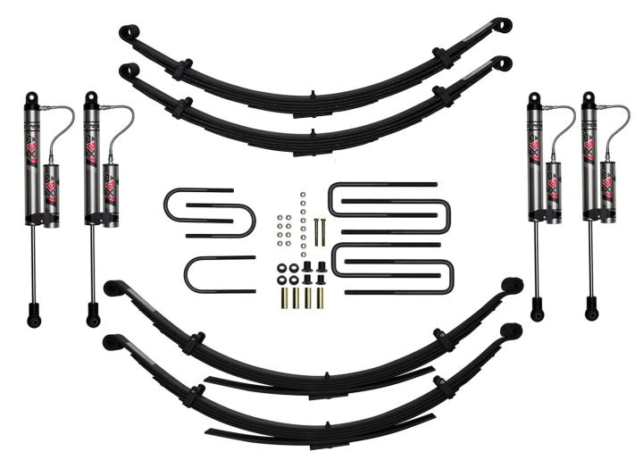 Skyjacker - Skyjacker D800BKS-X Suspension Lift Kit w/Shock