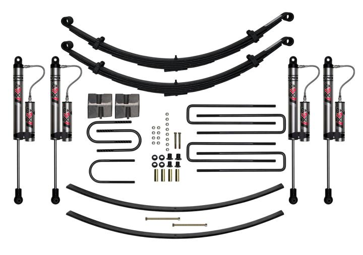 Skyjacker - Skyjacker D800BRK-X Suspension Lift Kit w/Shock