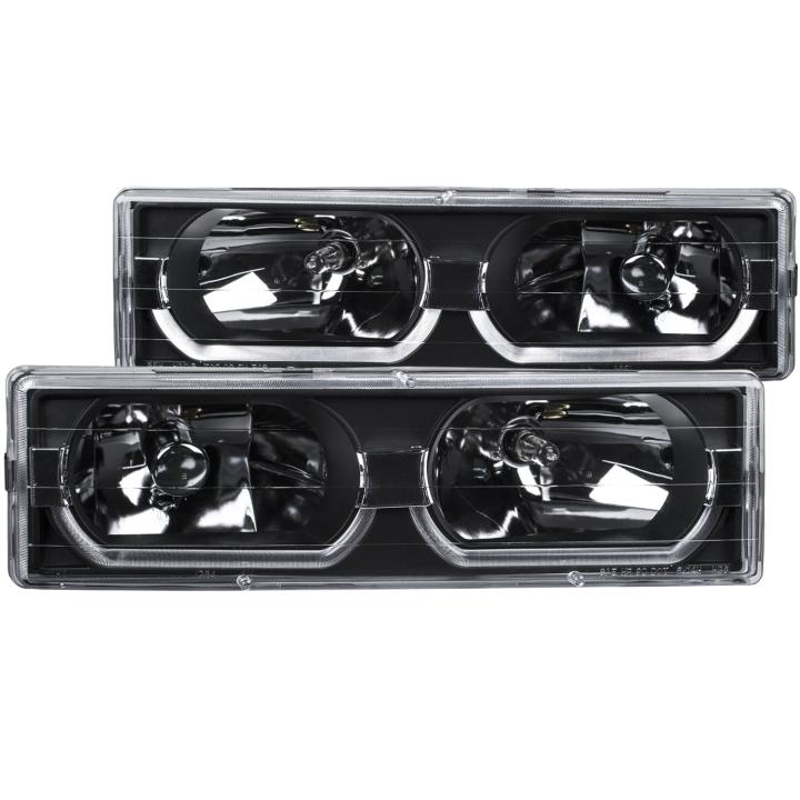 Anzo USA - Anzo USA 111299 Crystal Headlight Set