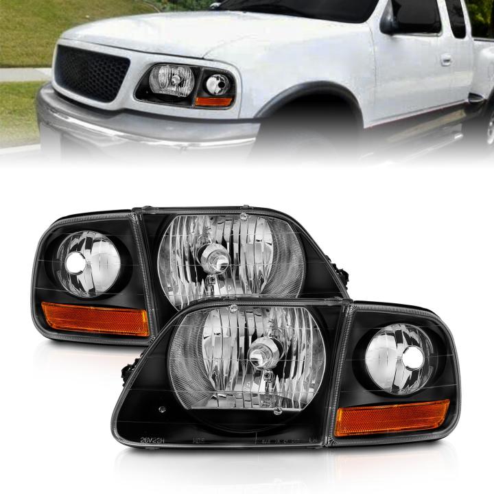 Anzo USA - Anzo USA 111460 Crystal Headlight Set