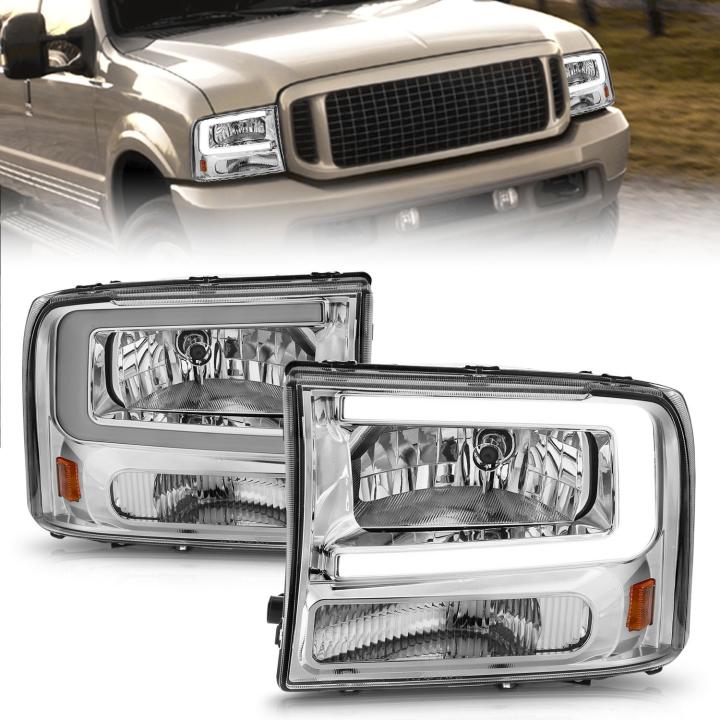 Anzo USA - Anzo USA 111550 Crystal Headlight Set