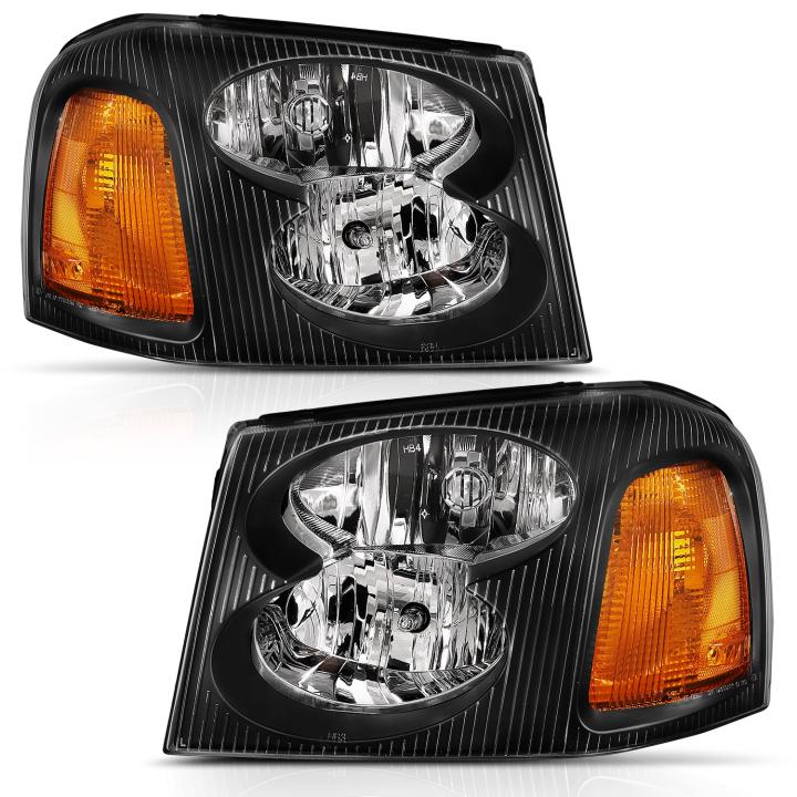 Anzo USA - Anzo USA 111429 Crystal Headlight Set