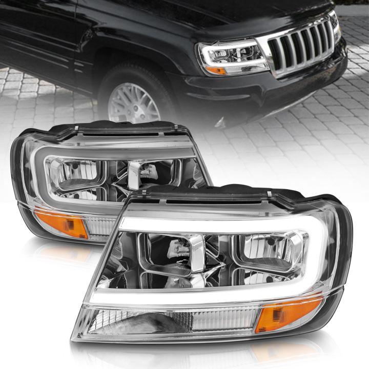 Anzo USA - Anzo USA 111538 Crystal Headlight Set