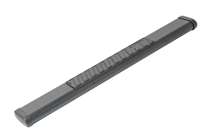 Dee Zee - Dee Zee DZ16121 Textured Black Steel Side Steps 6 in. Oval Cab Length