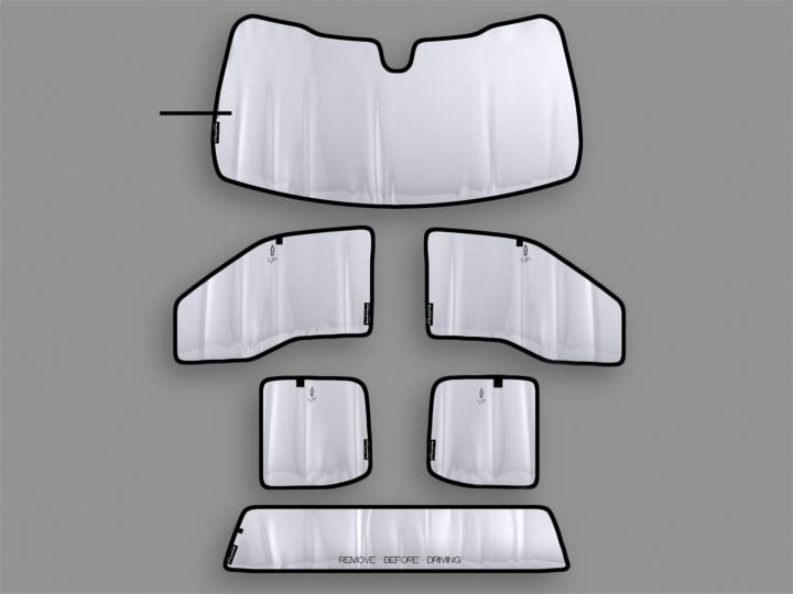 WeatherTech - WeatherTech TS1414K1 WeatherTech SunShade Full Vehicle Kit