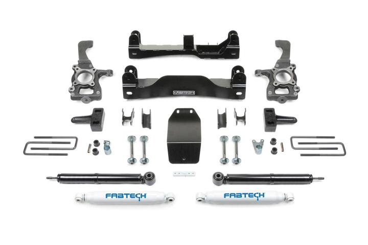 Fabtech - Fabtech K2183 Basic Lift System w/Shocks