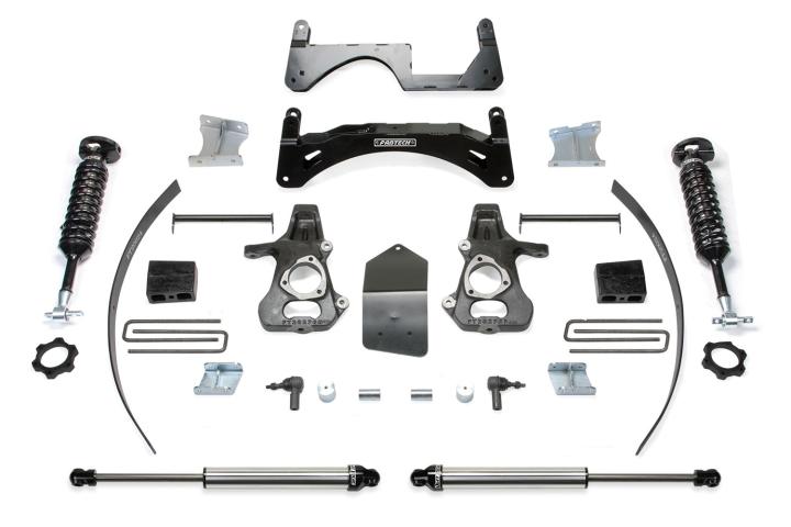 Fabtech - Fabtech K1068DL Basic Lift System w/Shocks