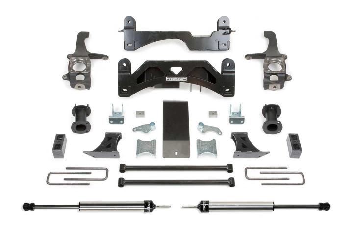 Fabtech - Fabtech K7009DL Basic Lift System w/Shocks