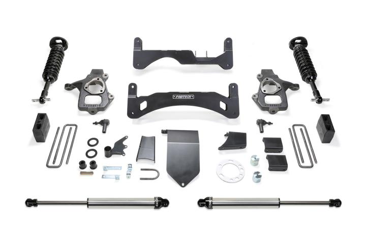Fabtech - Fabtech K1084DL Basic Lift System w/Shocks