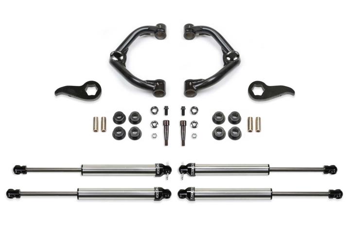 Fabtech - Fabtech K1155DL Uniball UCA Lift System w/Shocks