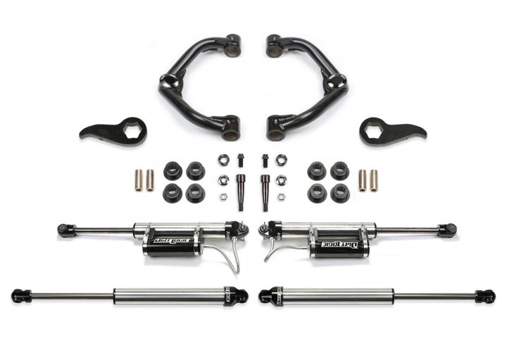 Fabtech - Fabtech K1156DL Uniball UCA Lift System w/Shocks