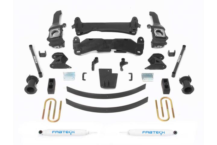 Fabtech - Fabtech K7019 Basic Lift System w/Shocks