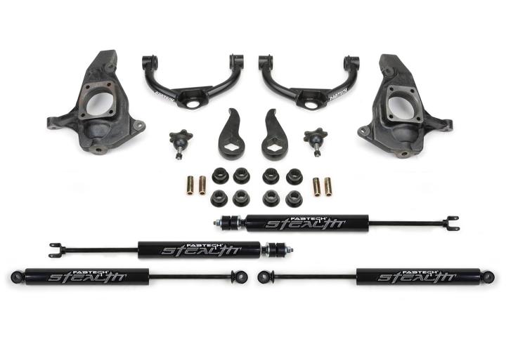 Fabtech - Fabtech K1055M Budget Lift System w/Shock