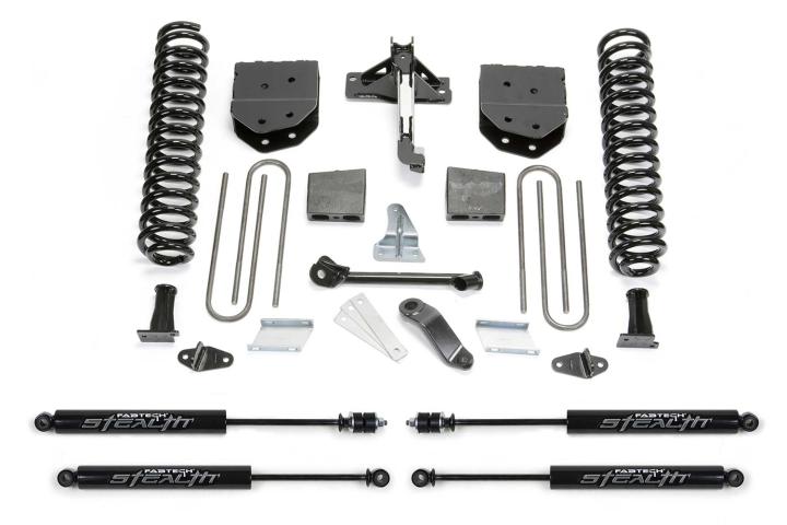Fabtech - Fabtech K2118M Basic Lift System w/Shocks