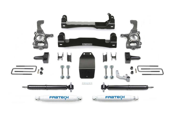 Fabtech - Fabtech K2193 Basic Lift System w/Shocks