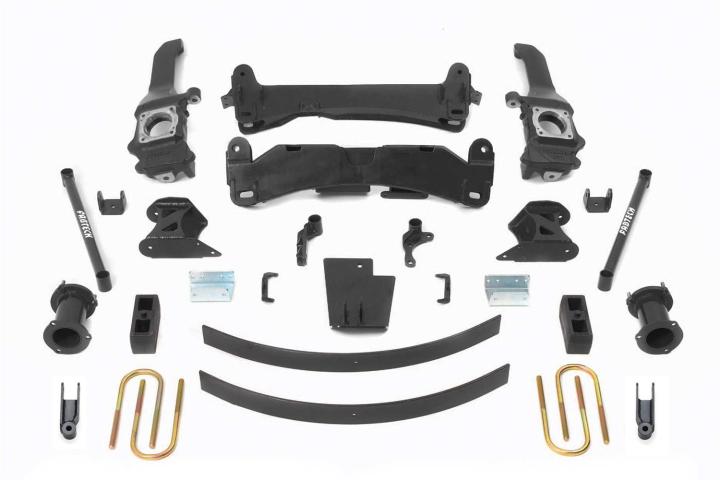 Fabtech - Fabtech K7034 Basic Lift System w/Shocks