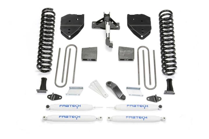 Fabtech - Fabtech K2217 Basic Lift System w/Shocks