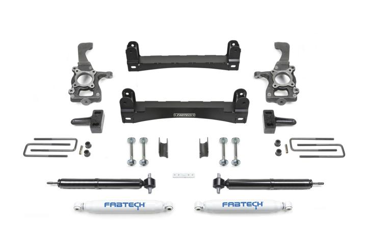 Fabtech - Fabtech K2258 Basic Lift System w/Shocks
