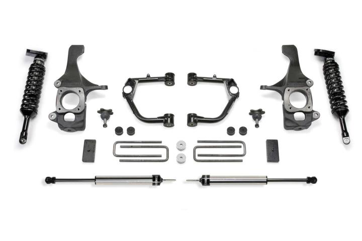 Fabtech - Fabtech K7073DL Uniball UCA Lift System w/Shocks
