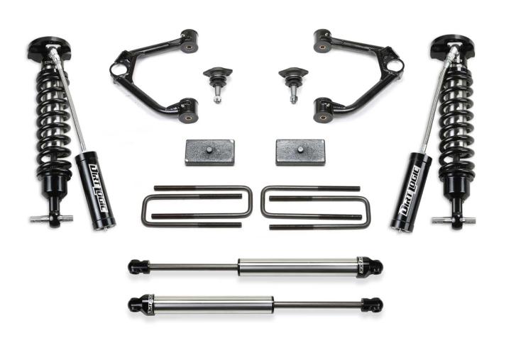 Fabtech - Fabtech K1166DL Ball Joint UCA Lift System w/Shocks