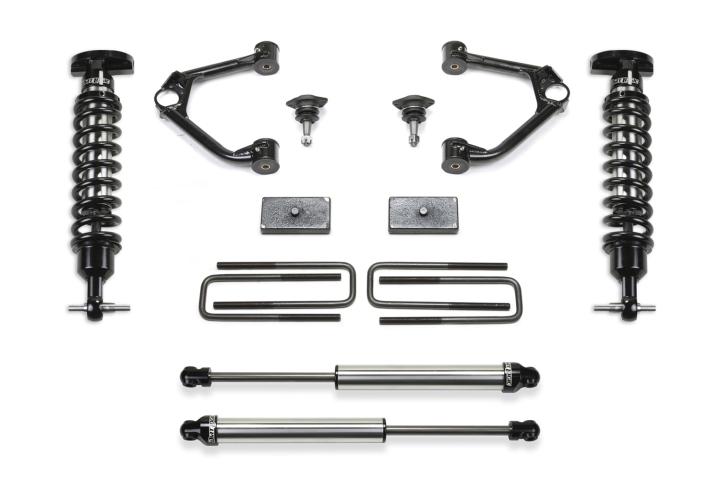 Fabtech - Fabtech K1189DL Budget Lift System w/Shock