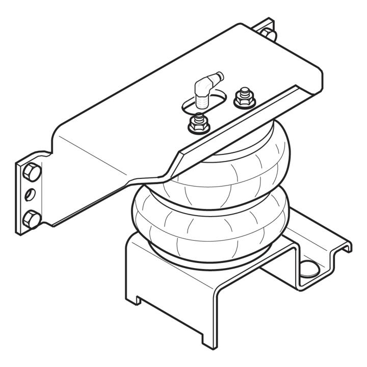 Firestone Ride-Rite - Firestone Ride-Rite 2170 Ride-Rite Air Helper Spring Kit