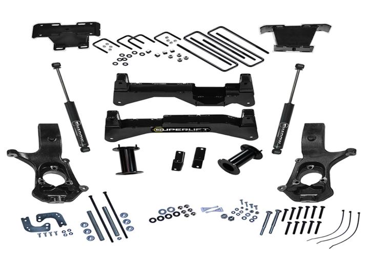 Superlift - Superlift K897 Suspension Lift Kit w/Shocks