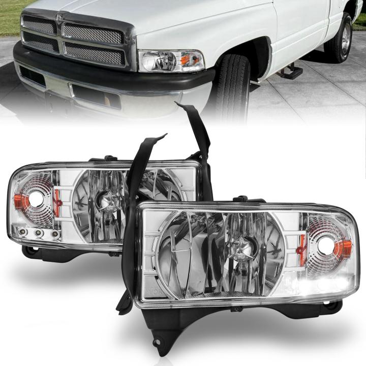 Anzo USA - Anzo USA 111206 Crystal Headlight Set