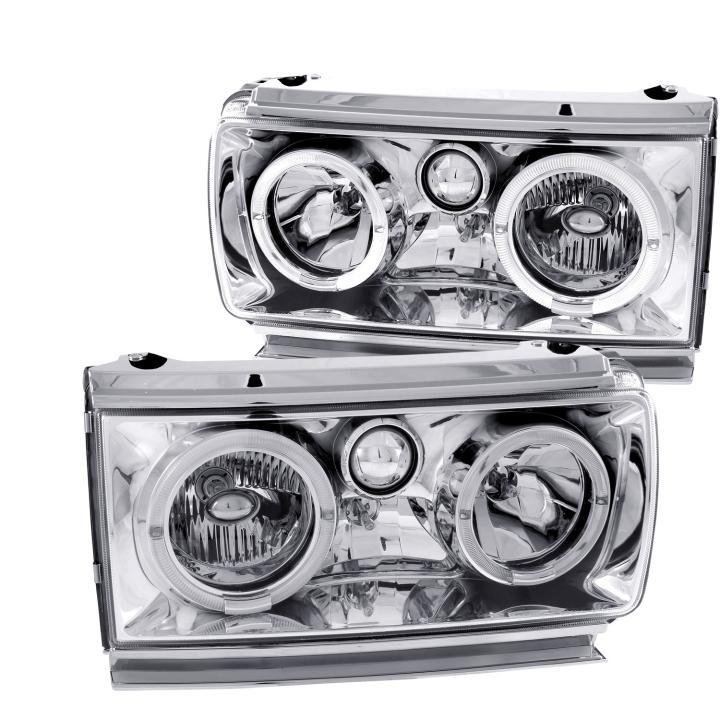 Anzo USA - Anzo USA 111092 Crystal Headlight Set w/Halo
