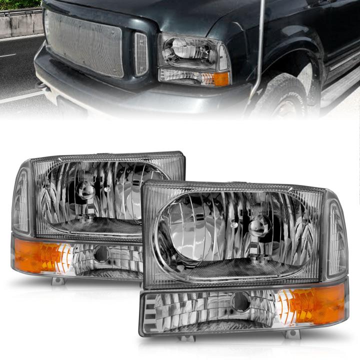 Anzo USA - Anzo USA 111081 Crystal Headlight Set