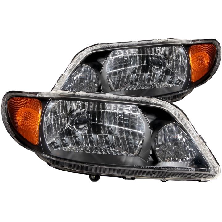 Anzo USA - Anzo USA 121107 Crystal Headlight Set