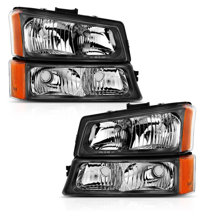 Anzo USA - Anzo USA 111452 Crystal Headlight Set