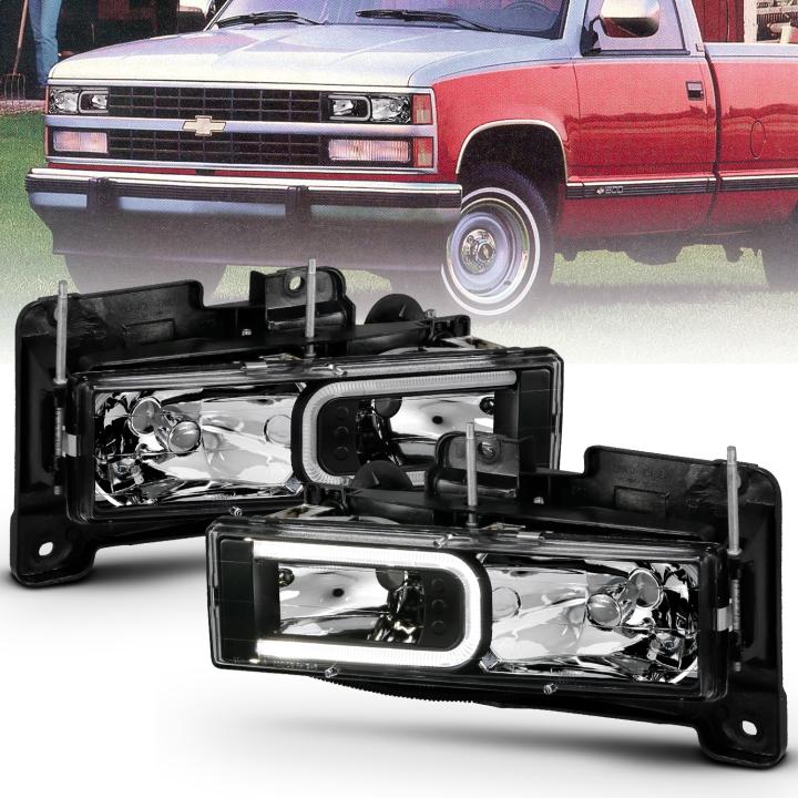 Anzo USA - Anzo USA 111498 Crystal Headlight Set