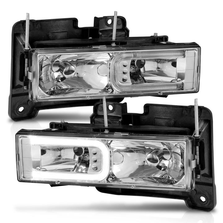 Anzo USA - Anzo USA 111499 Crystal Headlight Set