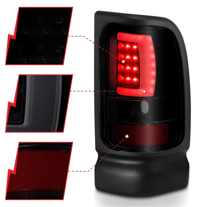 Anzo USA - Anzo USA 311340 LED Tail Light Assembly