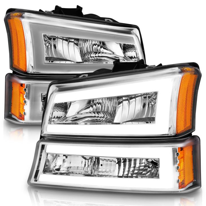 Anzo USA - Anzo USA 111502 Crystal Headlight Set
