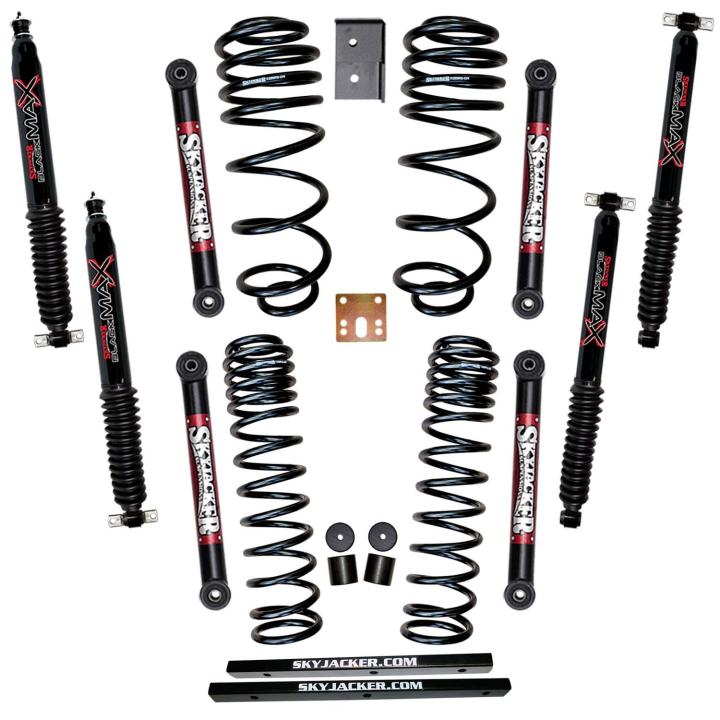 Skyjacker - Skyjacker TJ251K-B Suspension Lift Kit w/Shock
